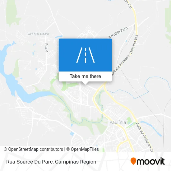 Rua Source Du Parc map