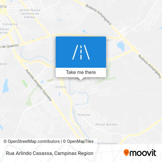 Rua Arlindo Casassa map