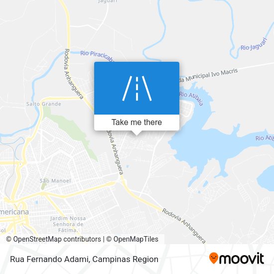 Rua Fernando Adami map