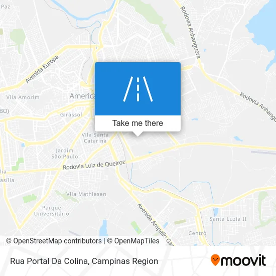 Rua Portal Da Colina map
