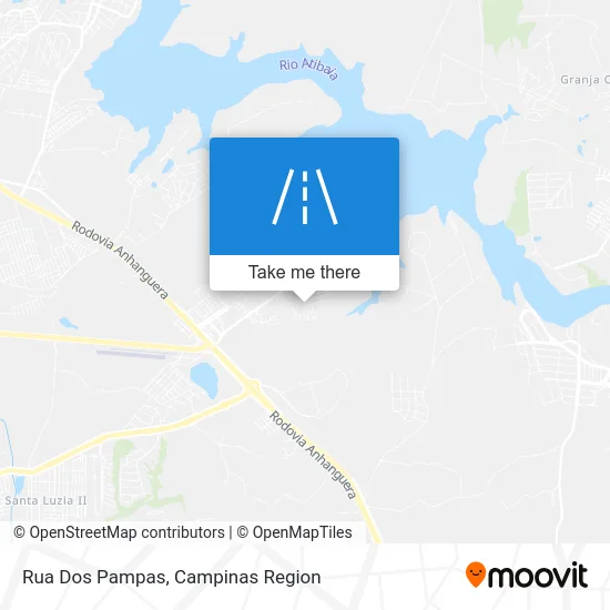 Rua Dos Pampas map