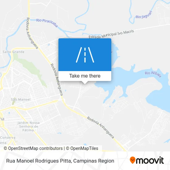 Rua Manoel Rodrigues Pitta map