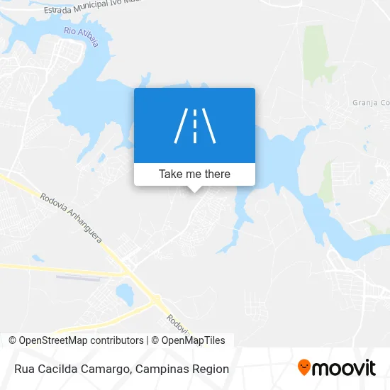 Rua Cacilda Camargo map