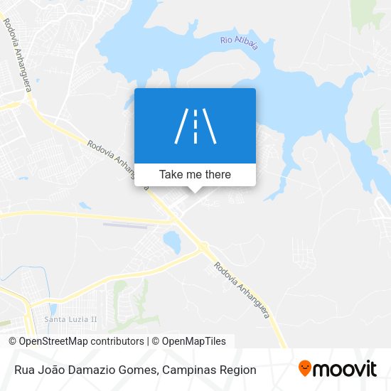 Rua João Damazio Gomes map