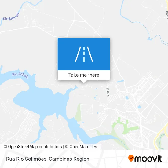 Rua Rio Solimões map