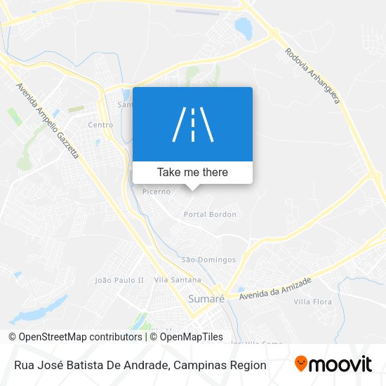 Rua José Batista De Andrade map