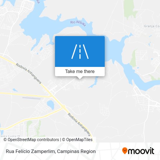 Rua Felício Zamperlim map