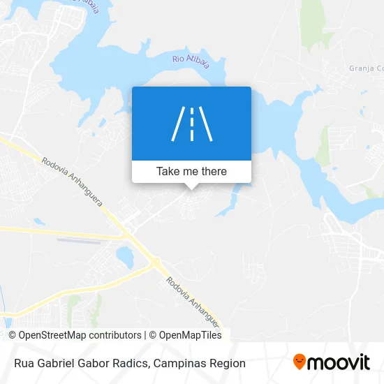 Rua Gabriel Gabor Radics map