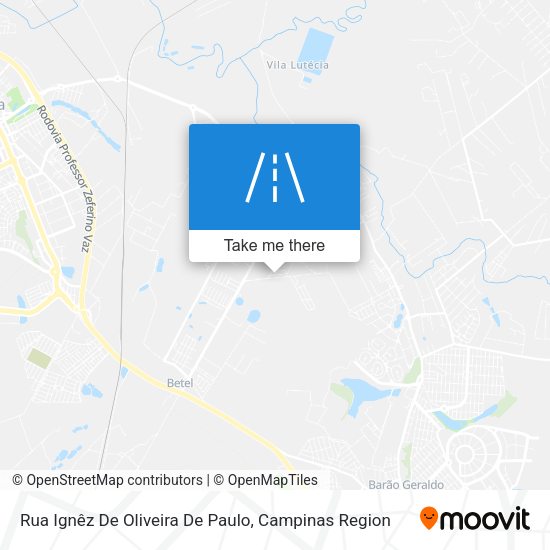 Rua Ignêz De Oliveira De Paulo map