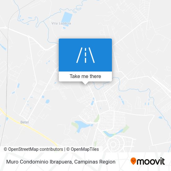 Muro Condominio Ibrapuera map