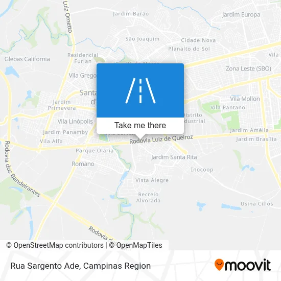 Rua Sargento Ade map