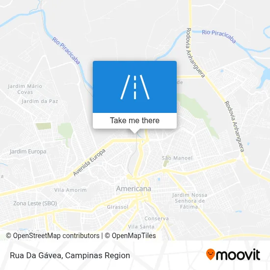 Rua Da Gávea map