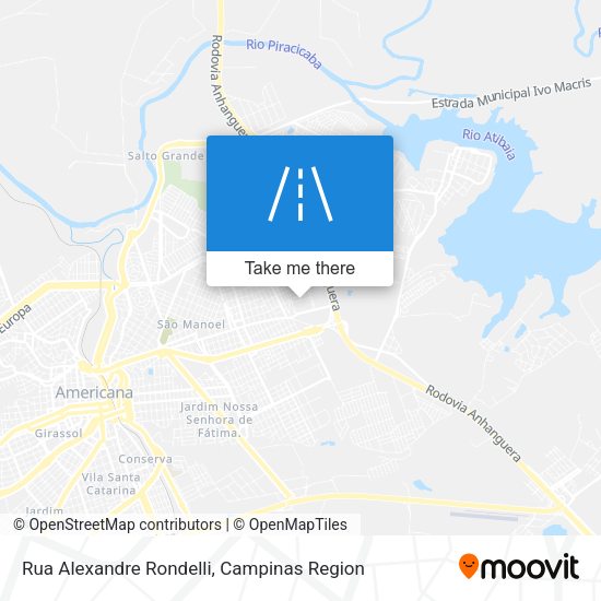 Rua Alexandre Rondelli map