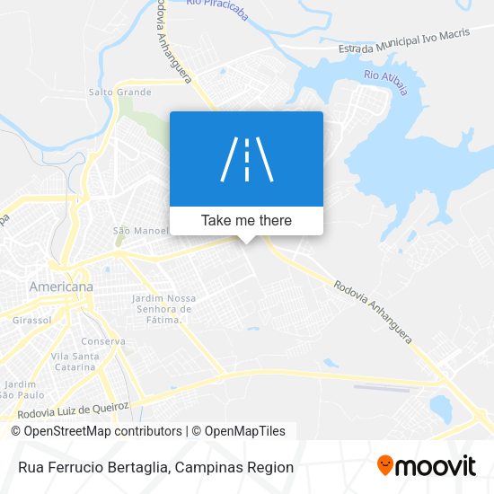Rua Ferrucio Bertaglia map