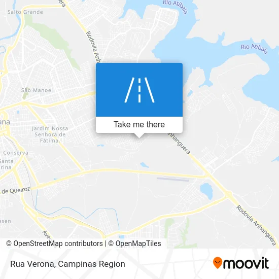 Rua Verona map