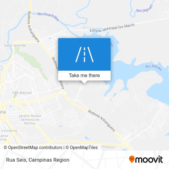 Rua Seis map