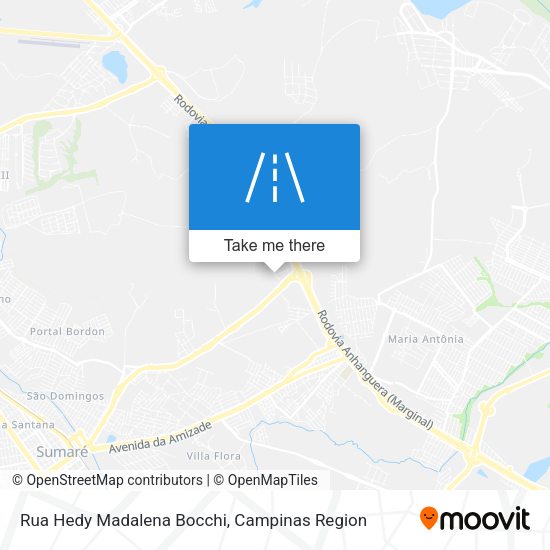 Rua Hedy Madalena Bocchi map