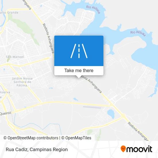 Rua Cadiz map