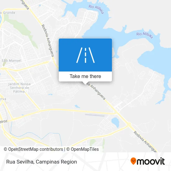 Rua Sevilha map