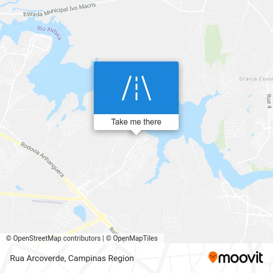 Rua Arcoverde map