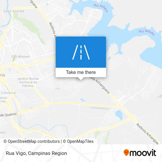 Rua Vigo map