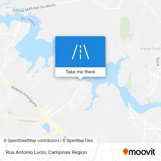Rua Antonio Lucio map