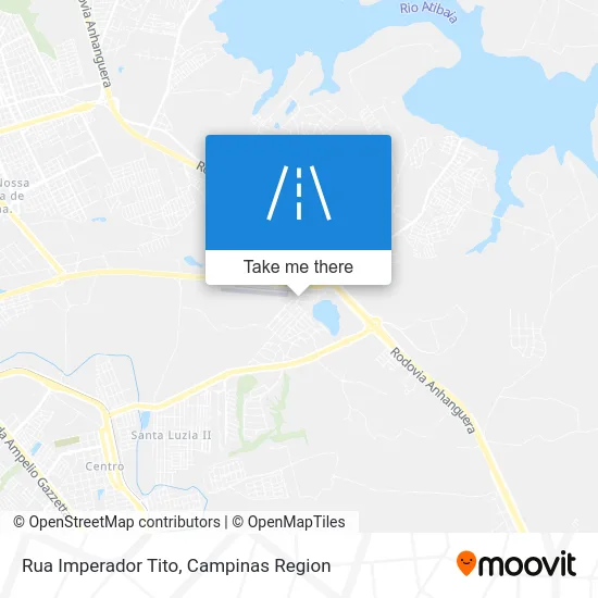 Rua Imperador Tito map