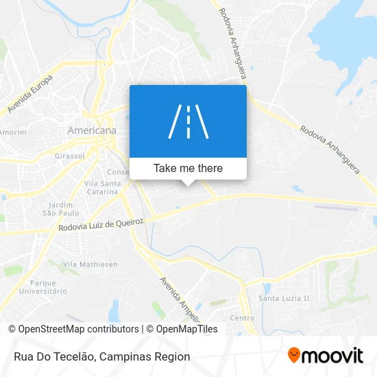 Rua Do Tecelão map