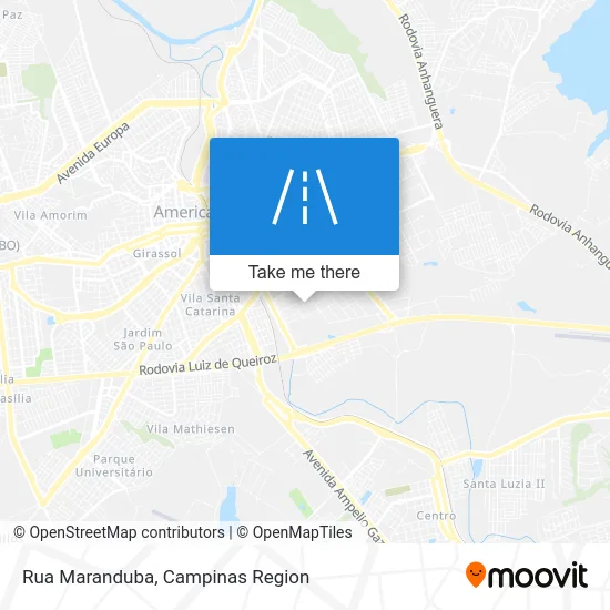 Rua Maranduba map