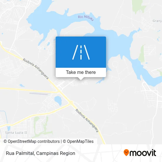 Rua Palmital map