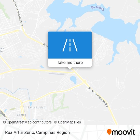 Rua Artur Zério map
