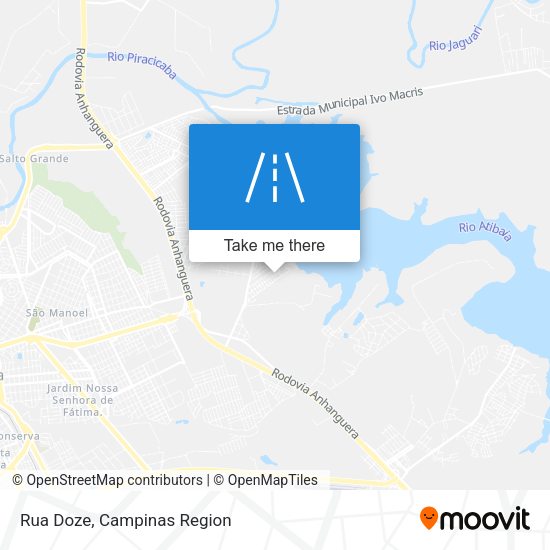 Rua Doze map