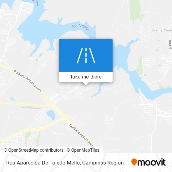 Rua Aparecida De Toledo Mello map