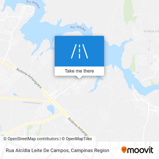 Rua Alcídia Leite De Campos map