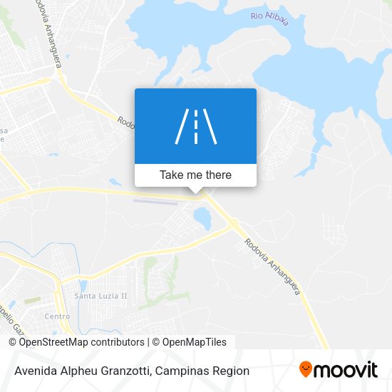 Avenida Alpheu Granzotti map