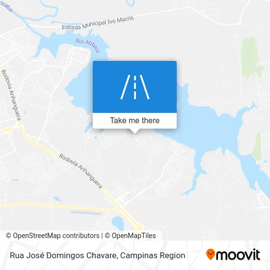 Rua José Domingos Chavare map