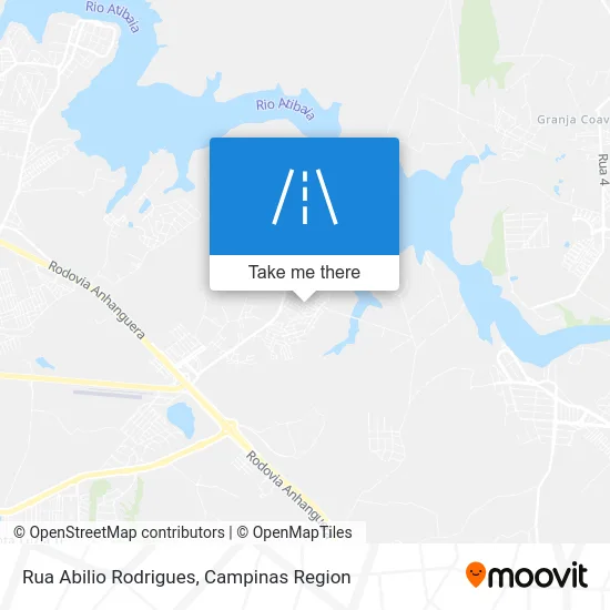 Rua Abilio Rodrigues map