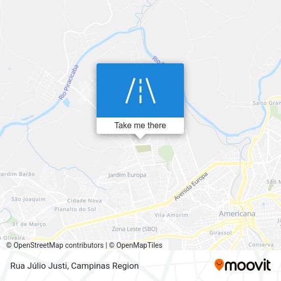 Rua Júlio Justi map