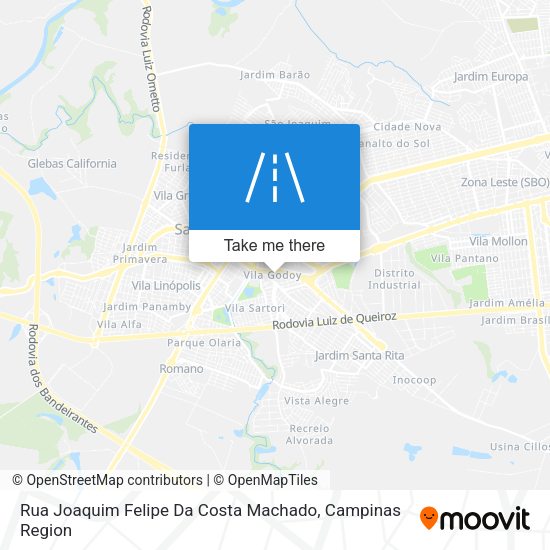 Rua Joaquim Felipe Da Costa Machado map