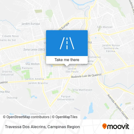 Travessa Dos Alecrins map