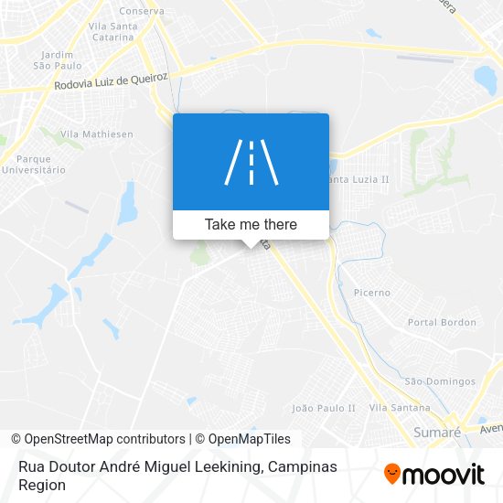 Rua Doutor André Miguel Leekining map