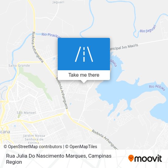 Rua Julia Do Nascimento Marques map