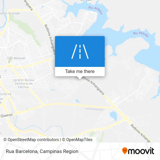 Rua Barcelona map