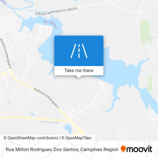 Rua Milton Rodrigues Dos Santos map