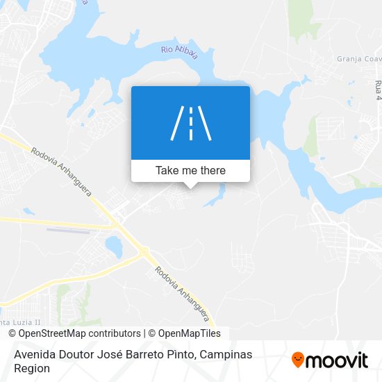 Avenida Doutor José Barreto Pìnto map
