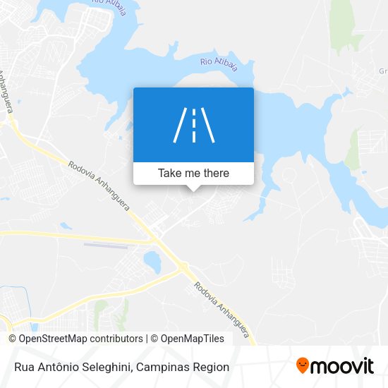 Rua Antônio Seleghini map