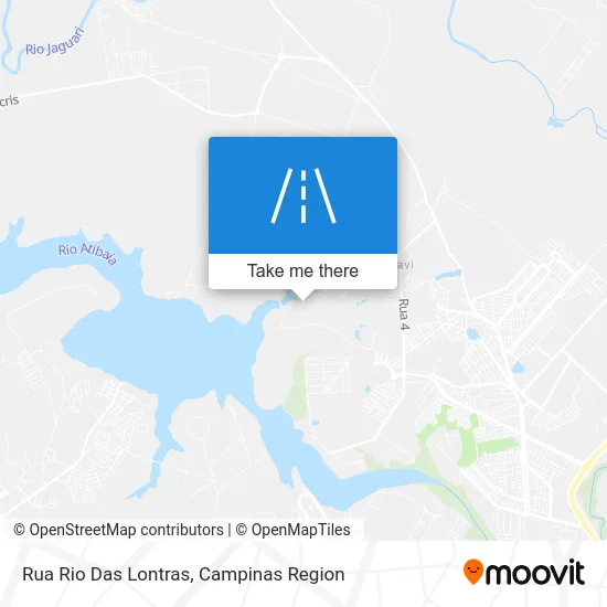 Rua Rio Das Lontras map