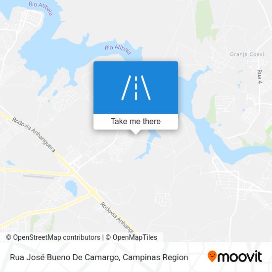 Rua José Bueno De Camargo map