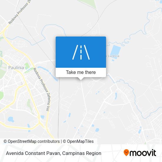 Avenida Constant Pavan map