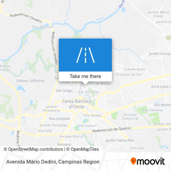 Avenida Mário Dedini map